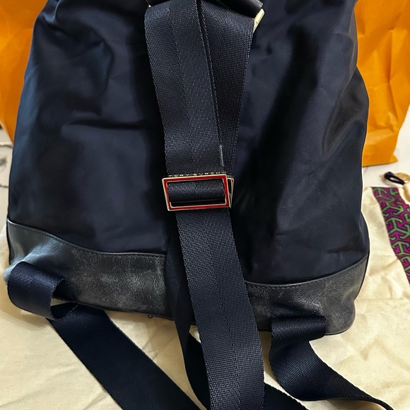 Tory Burch Black and Navy Backpack main image 8